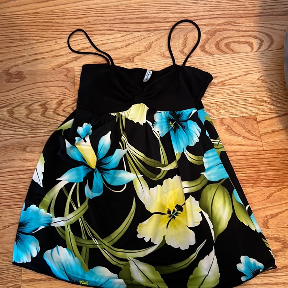 Hawaii flower tank top
